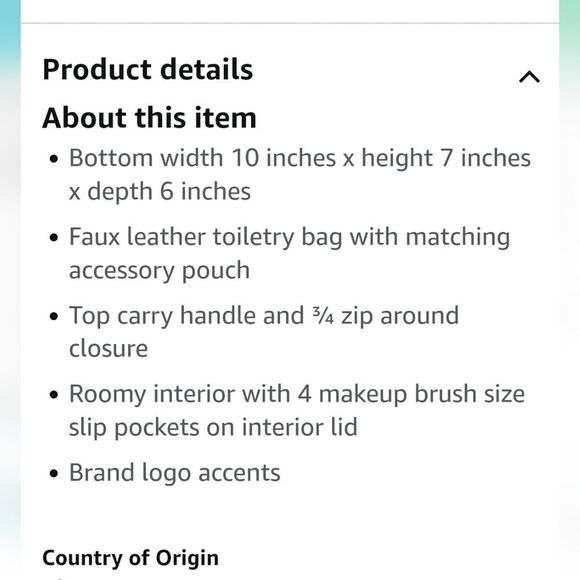 Steve Madden Quilted Zip Around Travel Cosmetic Case- Rose - Picture 11 of 11